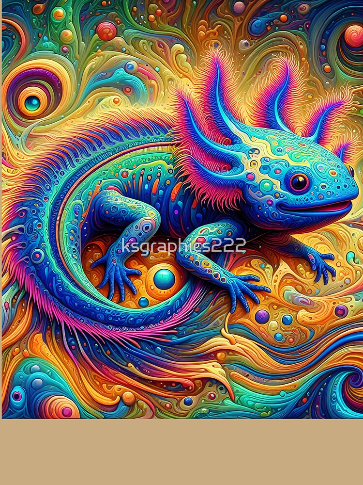Axolotl Art #94 | Axolotl Lovers by ksgraphics222