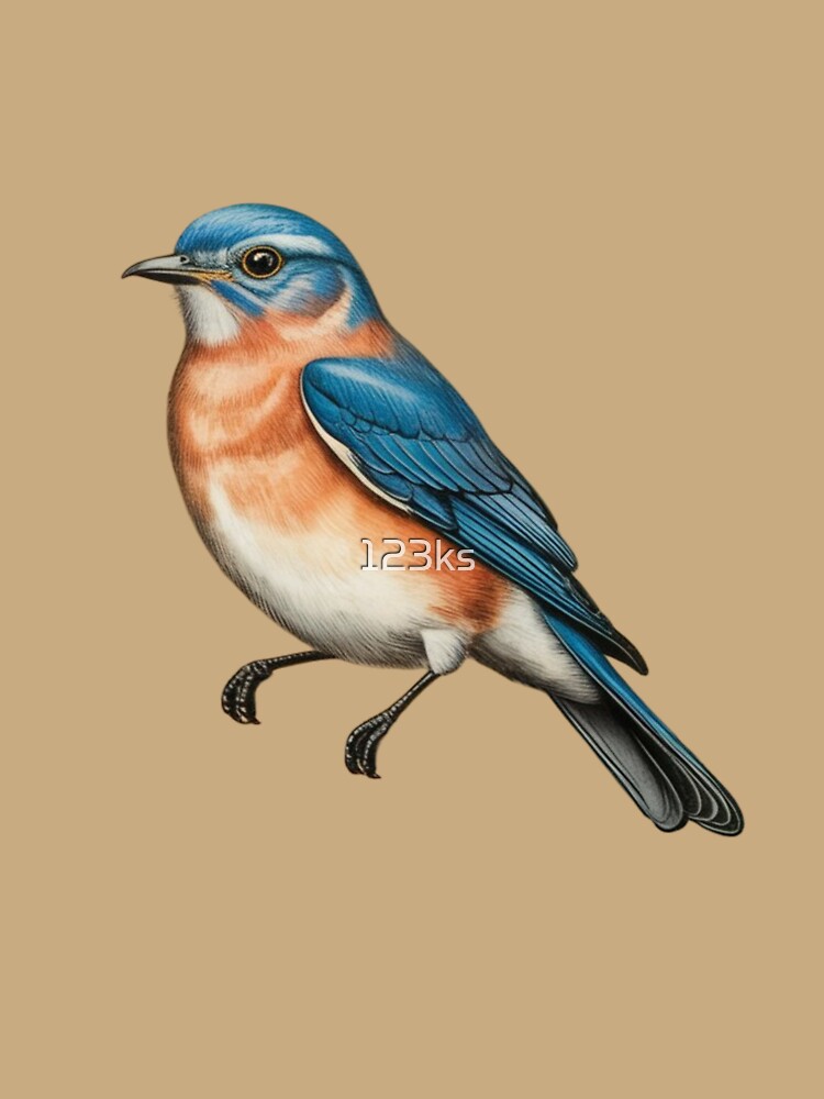 a bluebird by 123ks