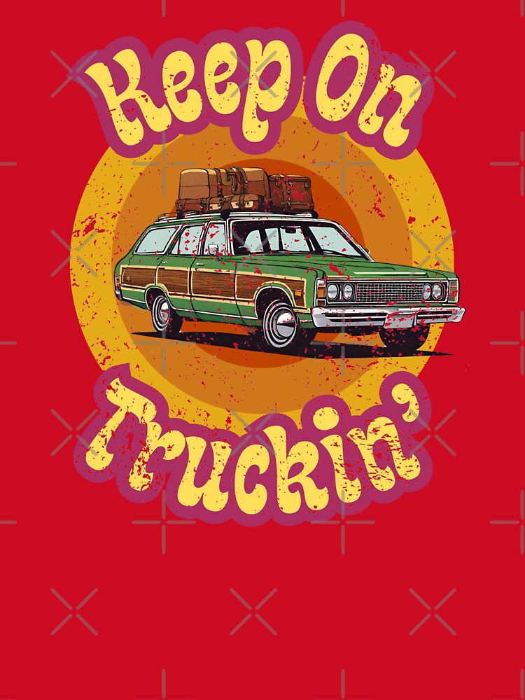 Retro 70s | Keep On Truckin' | Family Truckster | Funny by jenxtees