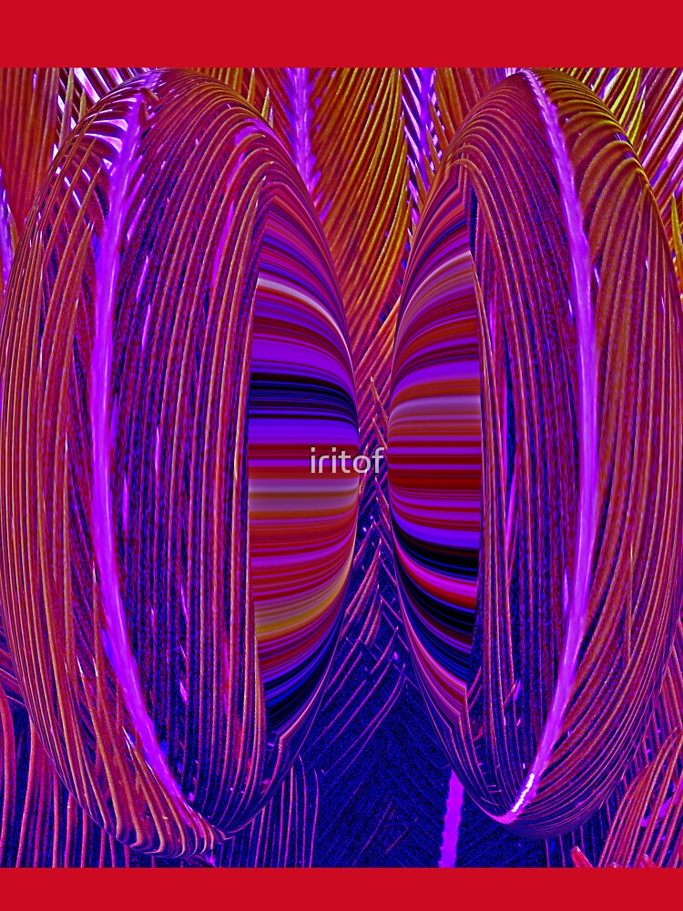 Engel wings in red pink & purple by Iritof by iritof