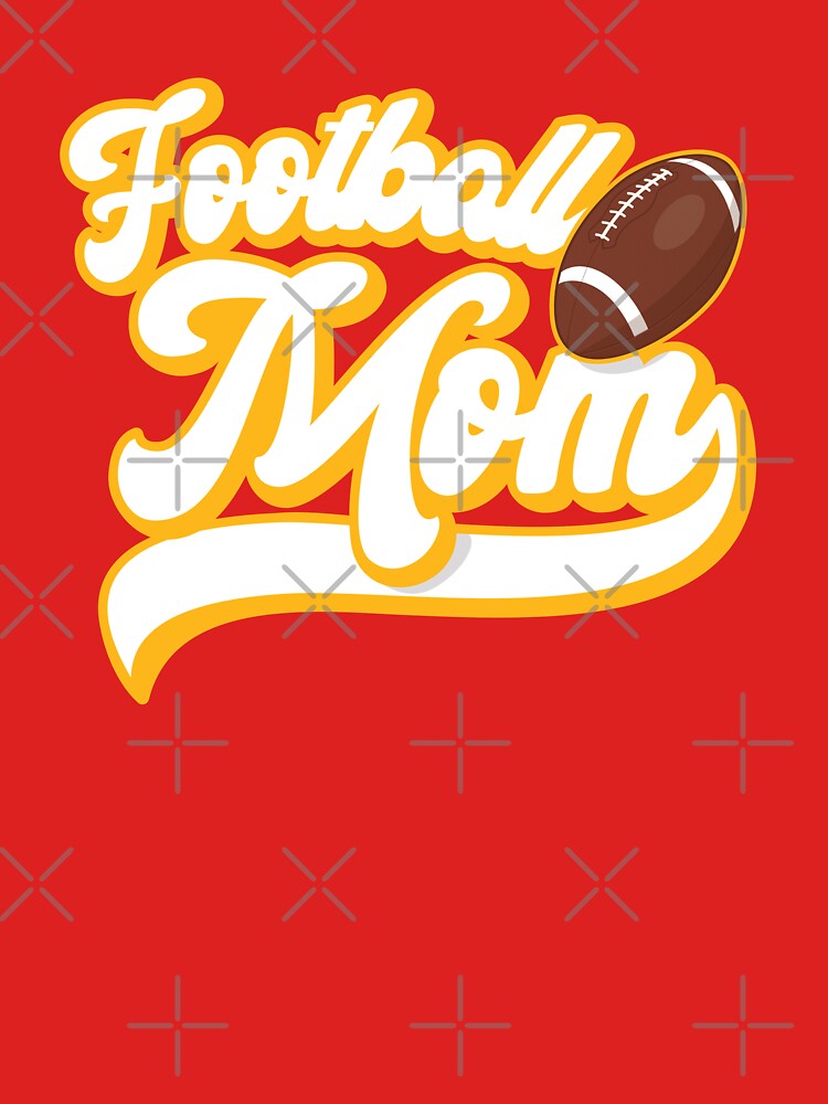 Football Mom Red and Gold by Hixon House