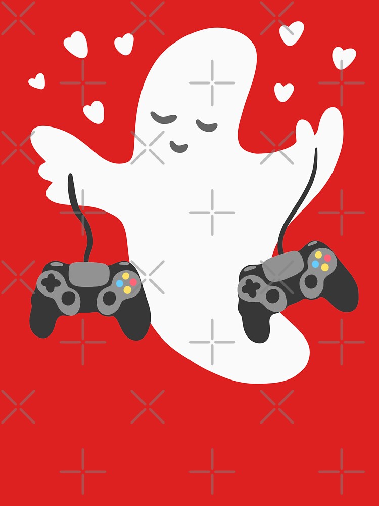 Gamer Halloween Ghost by isstgeschichte