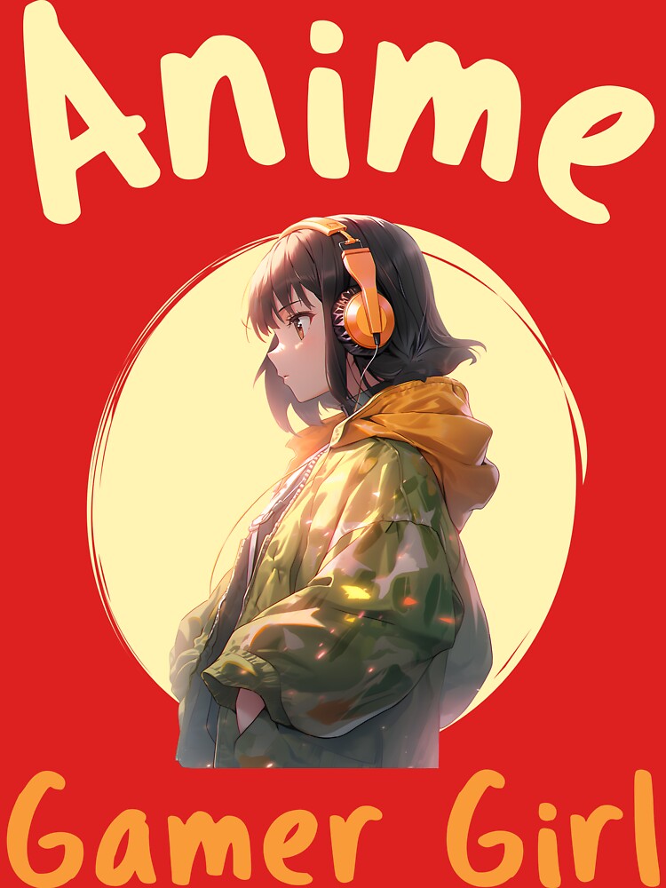 Anime Gamer Girl by SuperstyleTees