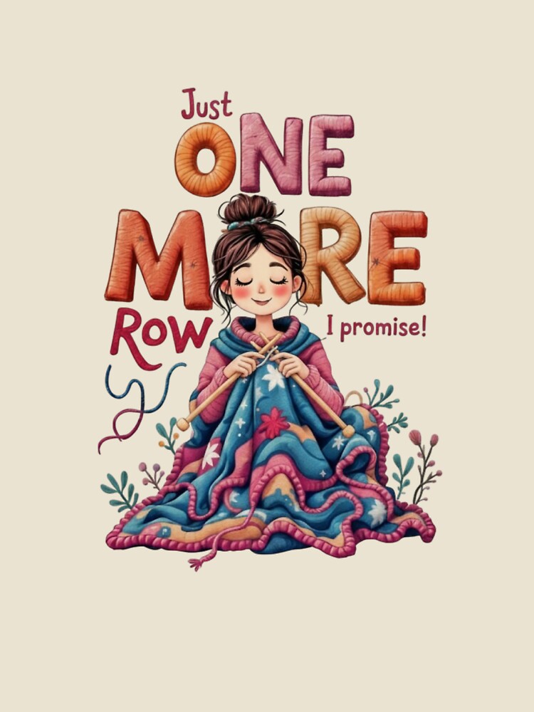 One More Row I Promise by SewLovelyThings