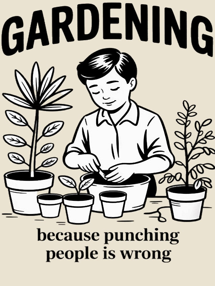 Gardening Because Punching People Is Wrong Gardening by Vastingan