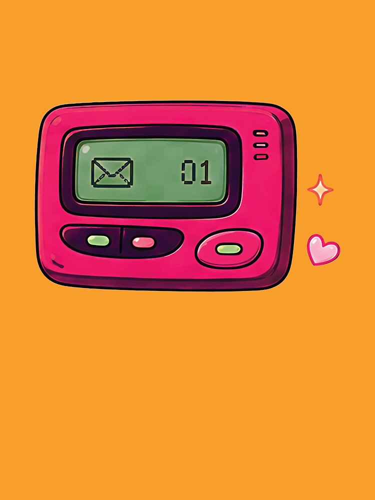 Cute Retro Pager by MouhamedAdel95