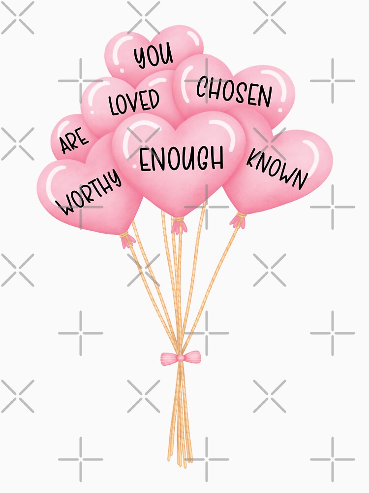 You Are Loved | You Are Enough | You Are Worthy by PlumBlushCo