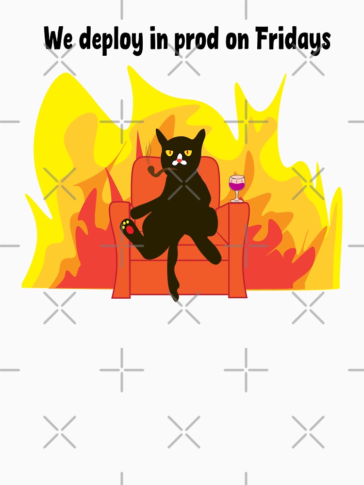 Deploy in prod - Funny Programming by Sarcastic designs