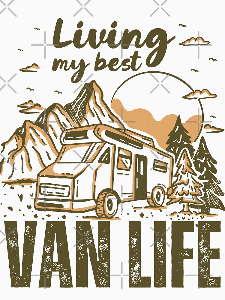 Van Life Vintage Living My Best Van Life by Designs-By-Zar