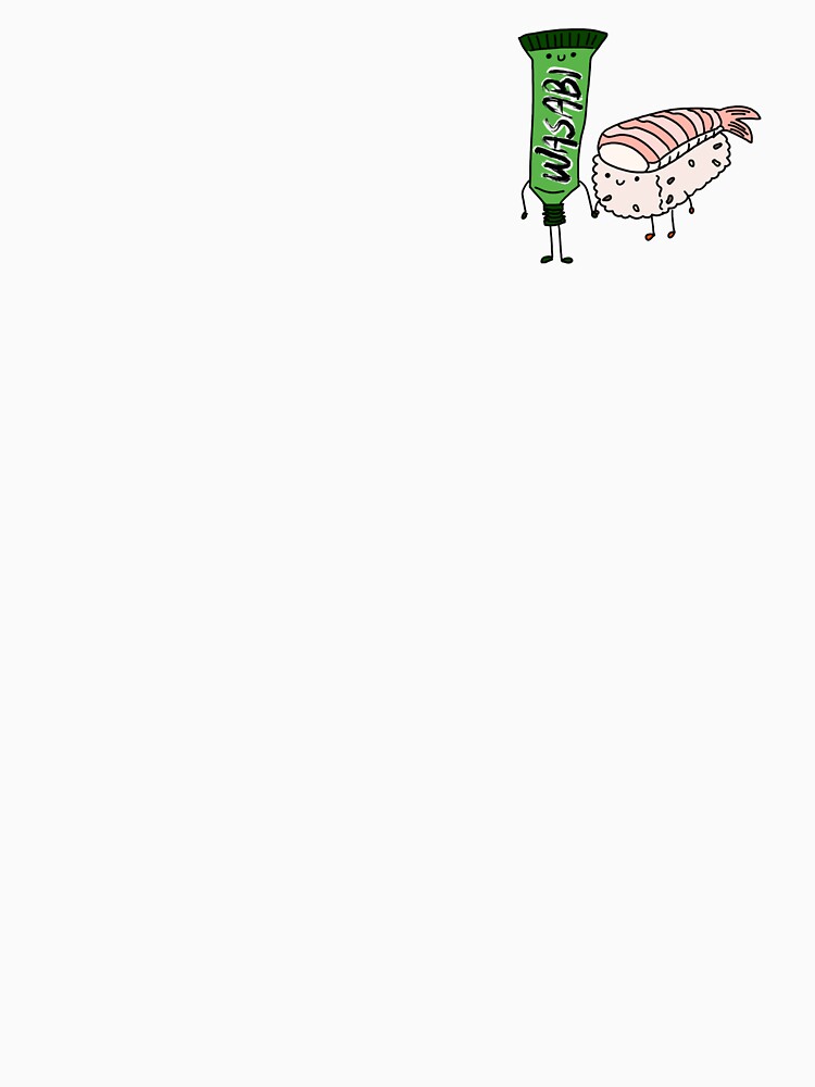 Sushi and Wasabi Holding Hands by RachelHuynh8