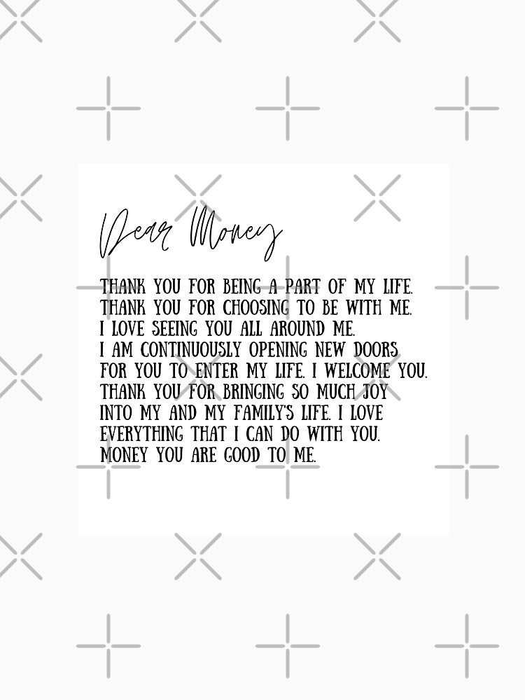Dear Money - A Love Letter To Money by Highon444