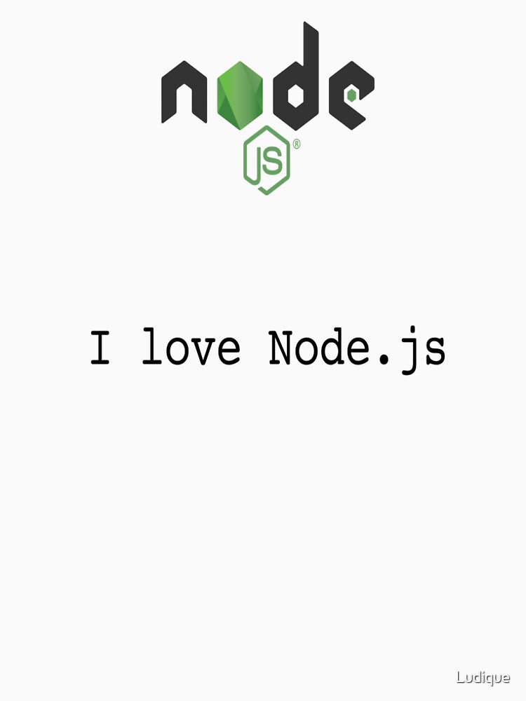 I love Node.js by Ludique