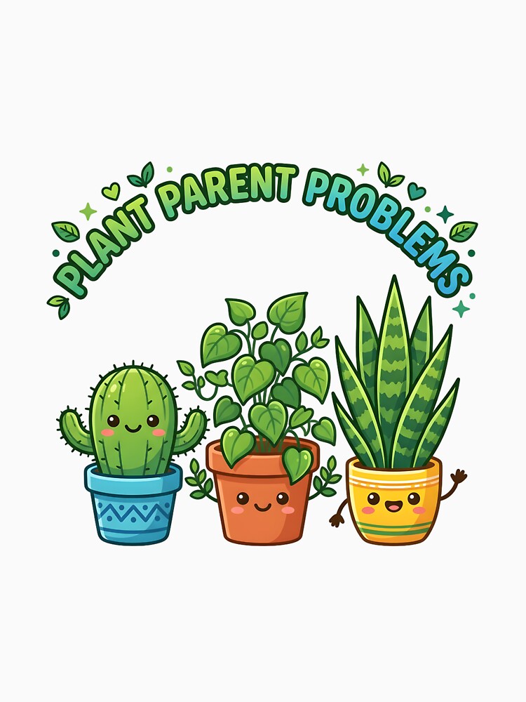 Plant Parent Problems | Funny Houseplant Lover Gardening Design by PLANT LOVER'S PARADISE