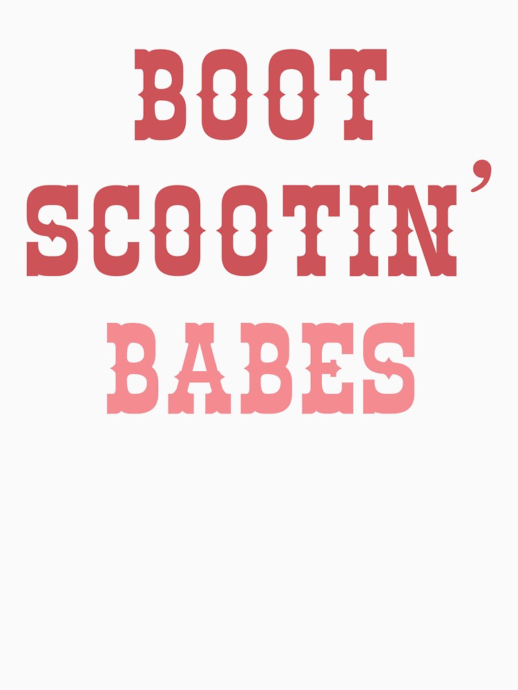 Boot Scootin' Babes - Cowgirl Bachelorette Shirt by HotTeaShirtShop