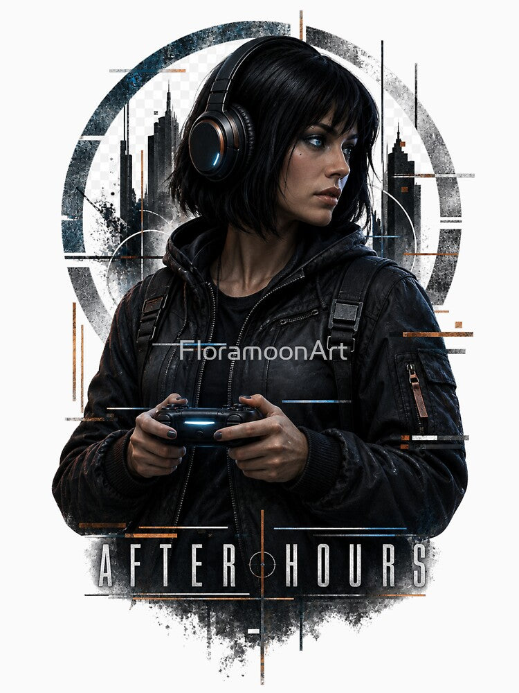 After Hours Gamer by FloramoonArt