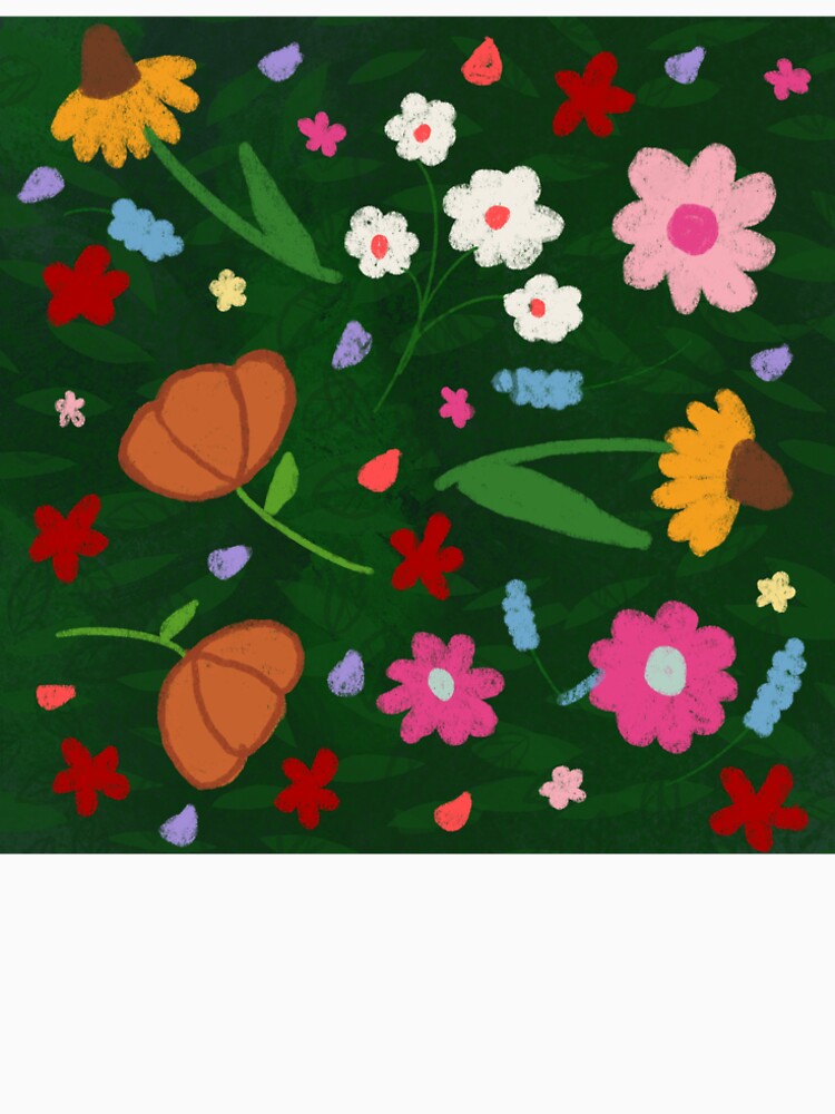 Drawn flowers by feligris