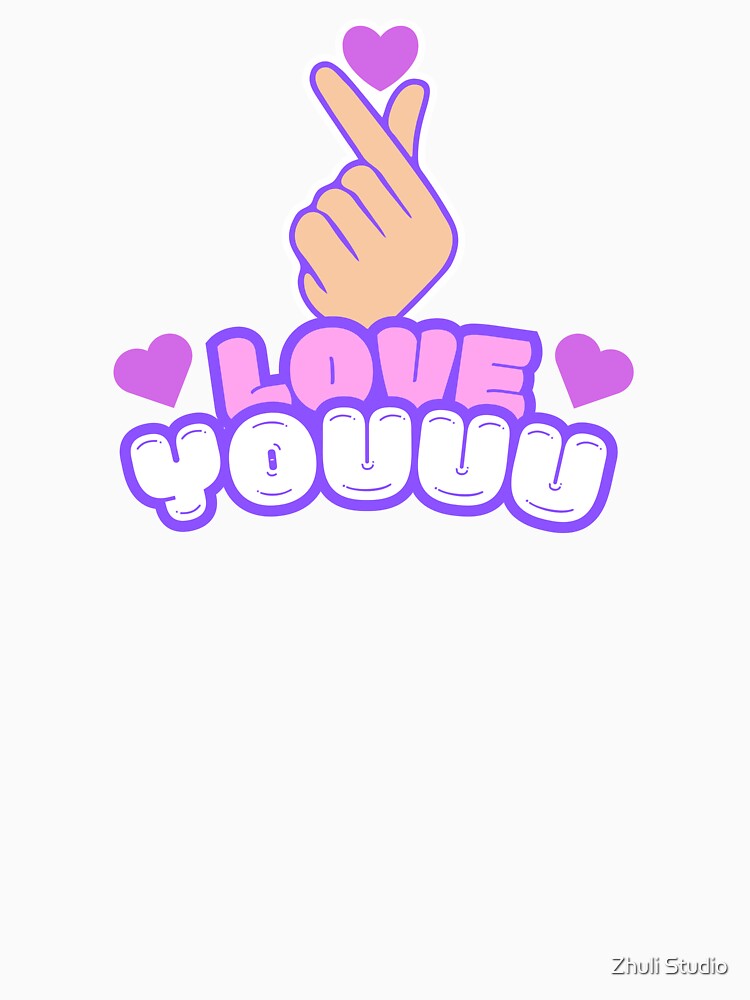 Korean Finger Heart by Zhuli Studio