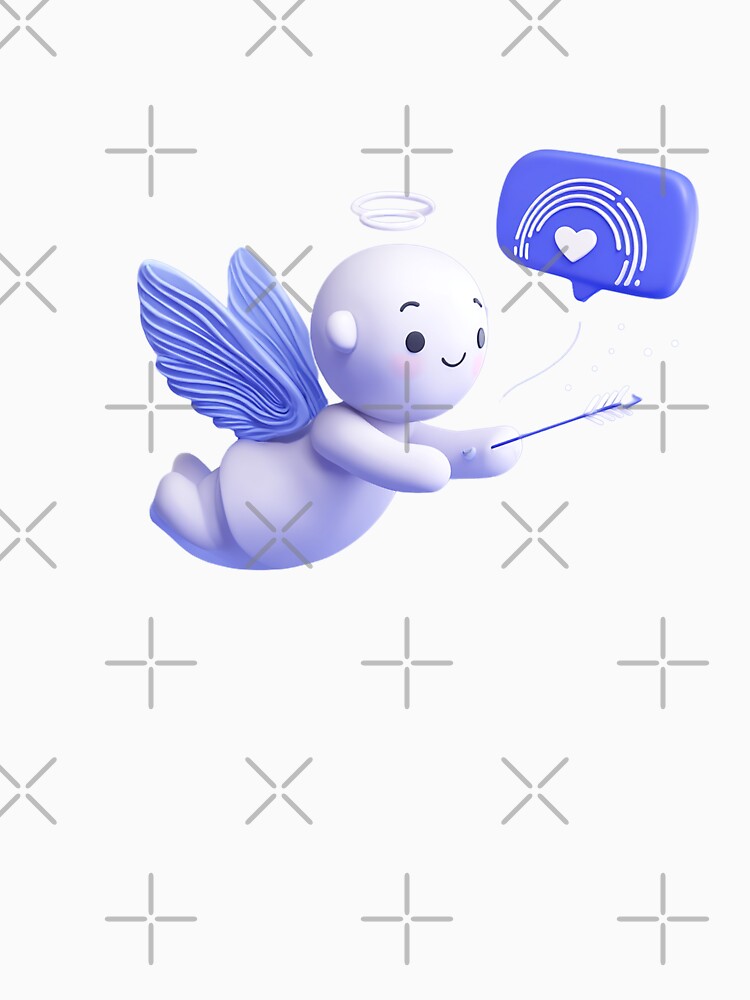 Heavenly Ping – Cupid’s Heart Message by Alphakenon
