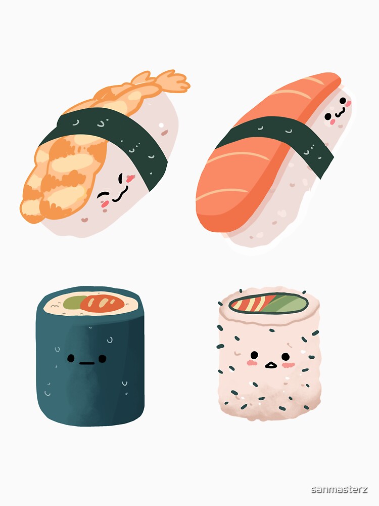 Kawaii Food 2 by sanmasterz