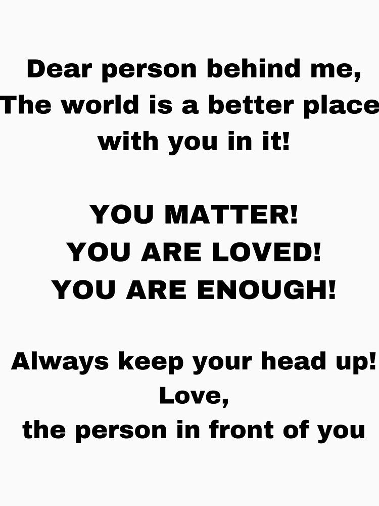 You are enough by Adventuresofliz