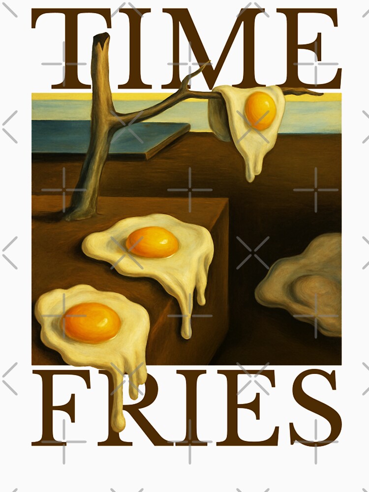 2 Time Fries – Surreal Fried Egg Art Vintage Shirt by EliteWear212