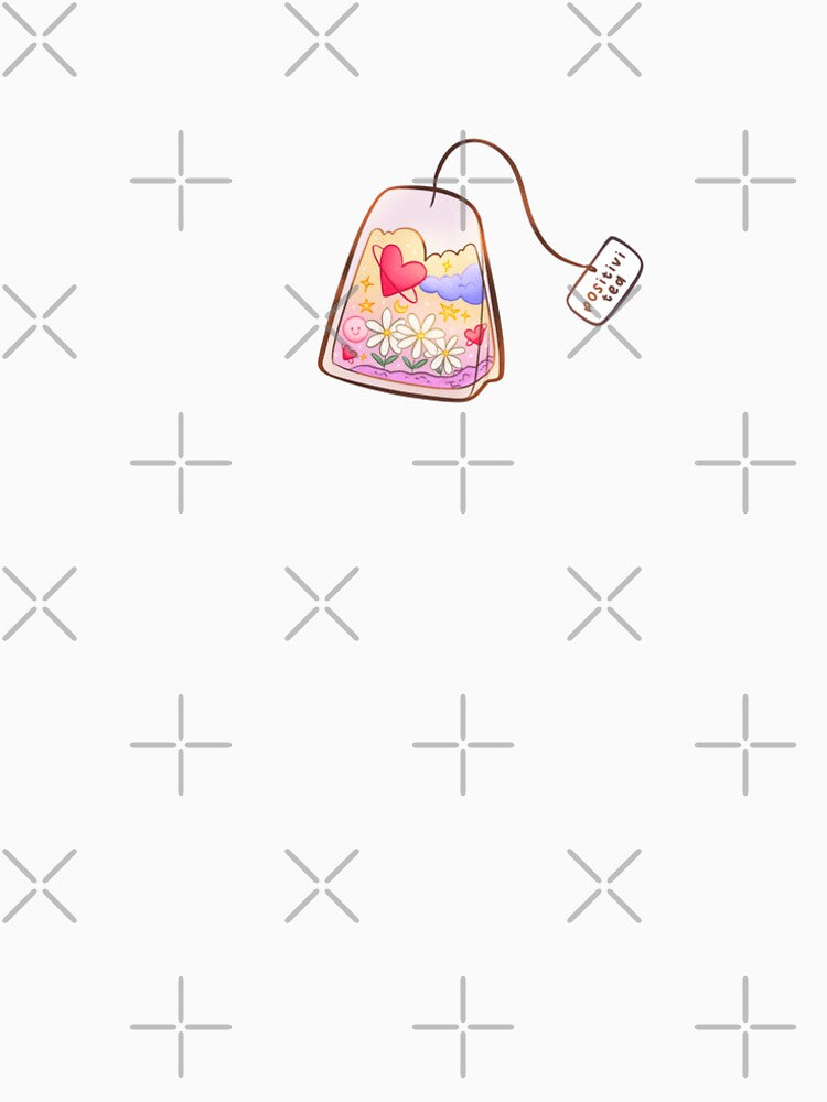 Positivitea, Aesthetic,Tea, Galaxy , Drink sticker by RosieArtGallery