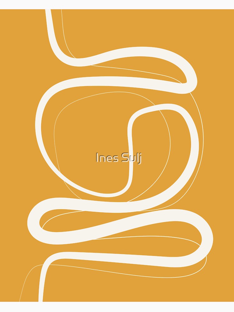 Minimalist Abstract Line Art 05-03 by PAPER MOON art & design