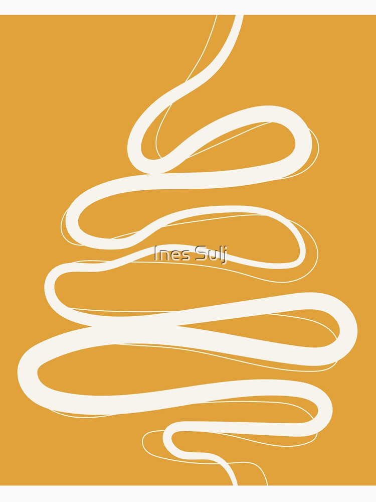 Minimalist Abstract Line Art 08-03 by PAPER MOON art & design