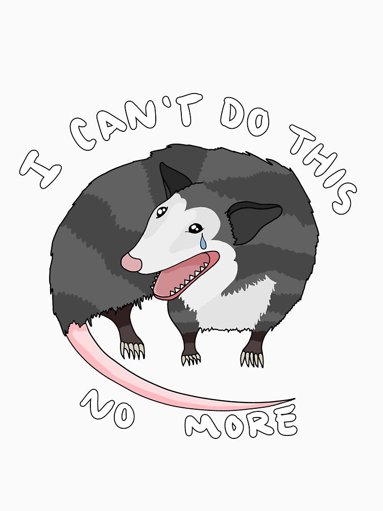Distressed Opossum by unhingedchaos