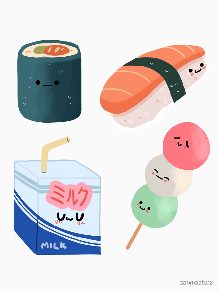 Kawaii Food 1 by sanmasterz