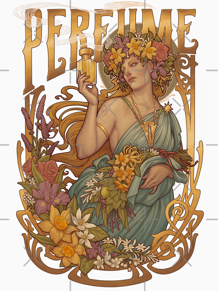 PERFUME - Art Nouveau allegory by medusadollmaker