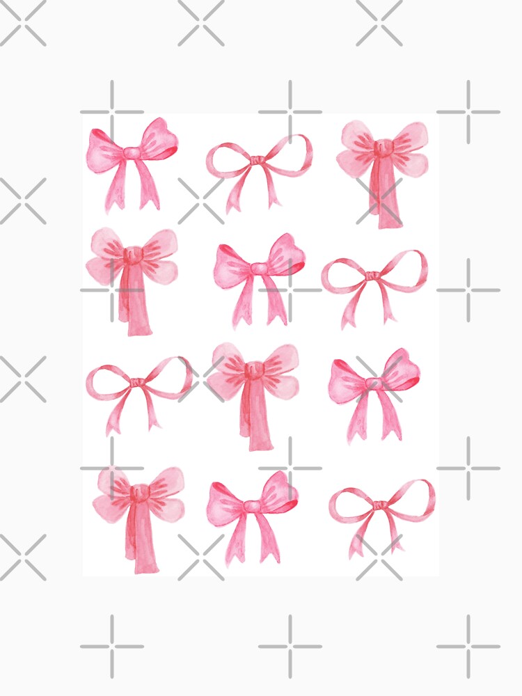 Pink Bows by Diana Moreno