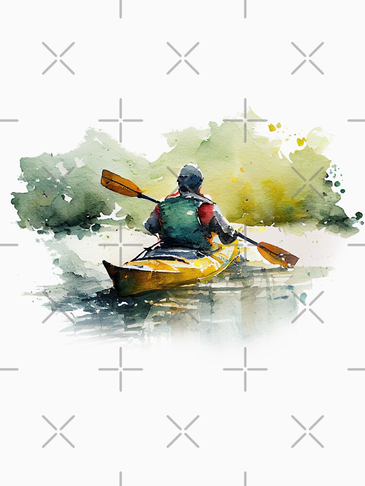 river kayaking by Paninato Unisex