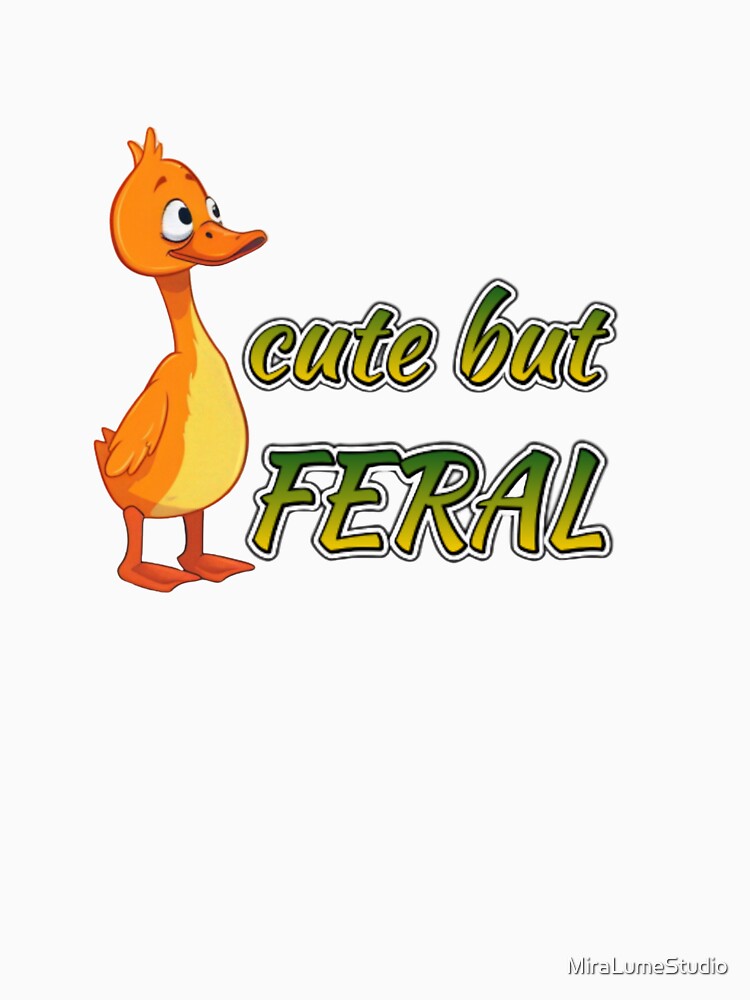Sassy Duck Reactions – Cute but Feral Meme Duck by MiraLumeStudio
