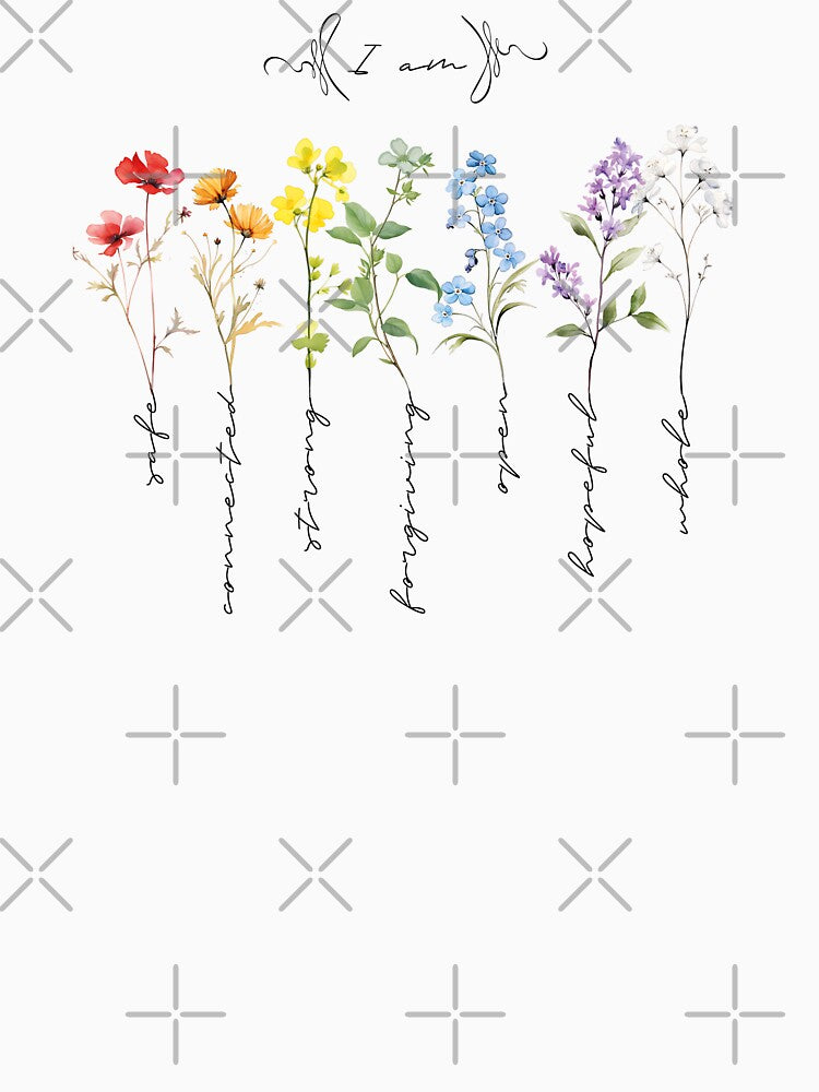 Spring Flowers "I Am" Chakra Affirmations by @ne Affirmation Healing