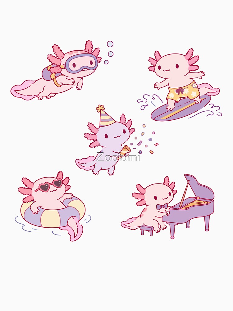 Axolotl Party Piano Fun by Zoolumi