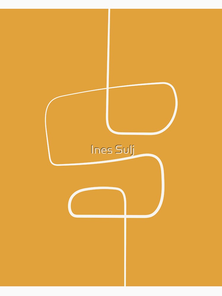 Minimalist Abstract Line Art 04-03 by PAPER MOON art & design