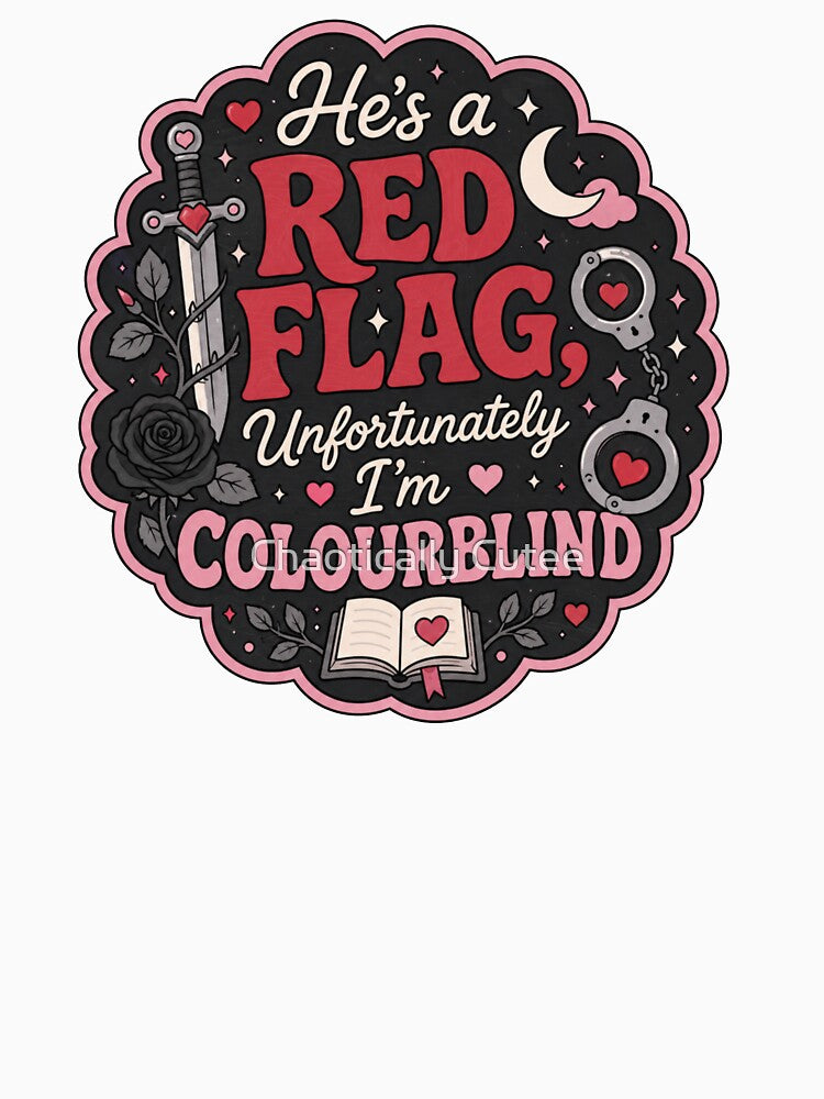Reg flag but I'm colour blind - bookish by Chaotically Cutee