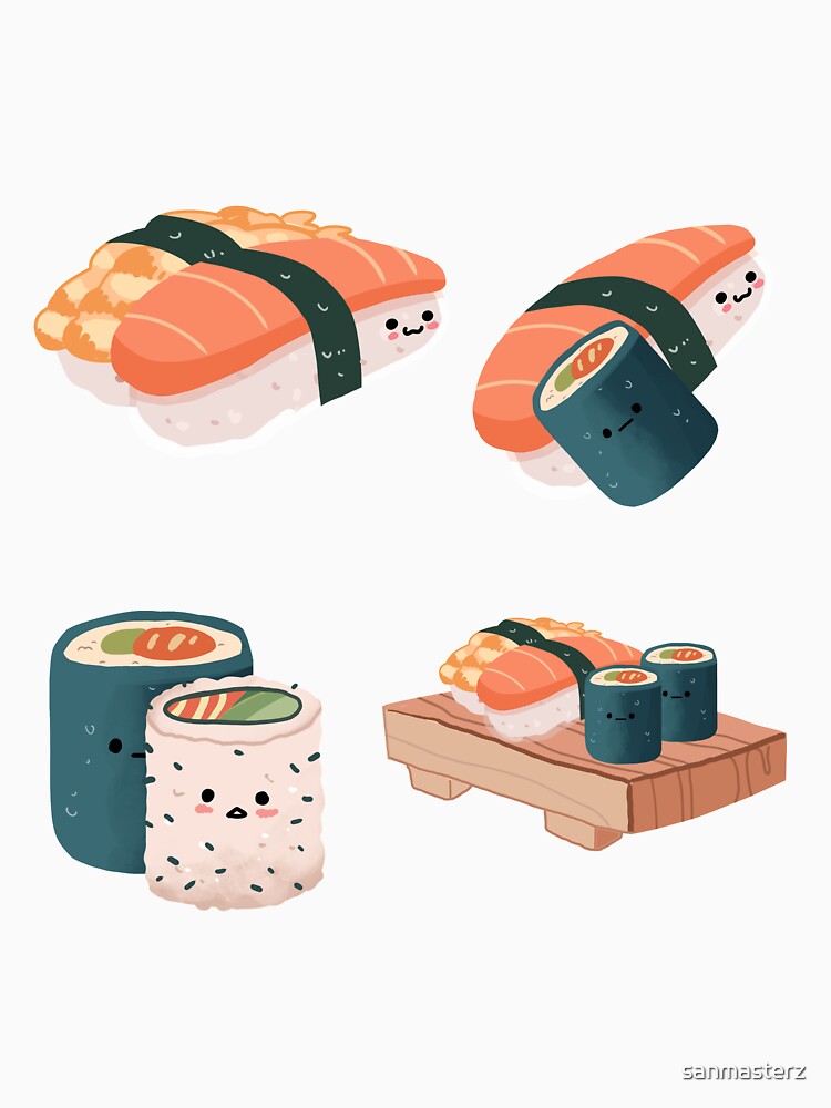 Kawaii Food 3 by sanmasterz