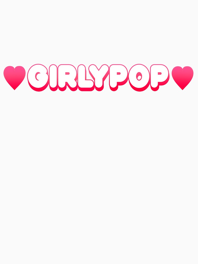GIRLYPOP Girly Pop Aesthetic Logo by Window In The Moon