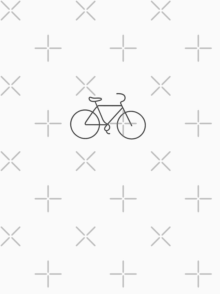 One-Line Bicycle by PastelLab