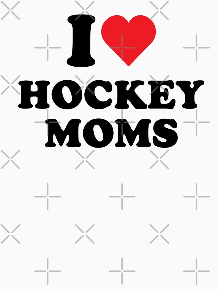 I Heart Hockey Moms by FreshopodUK