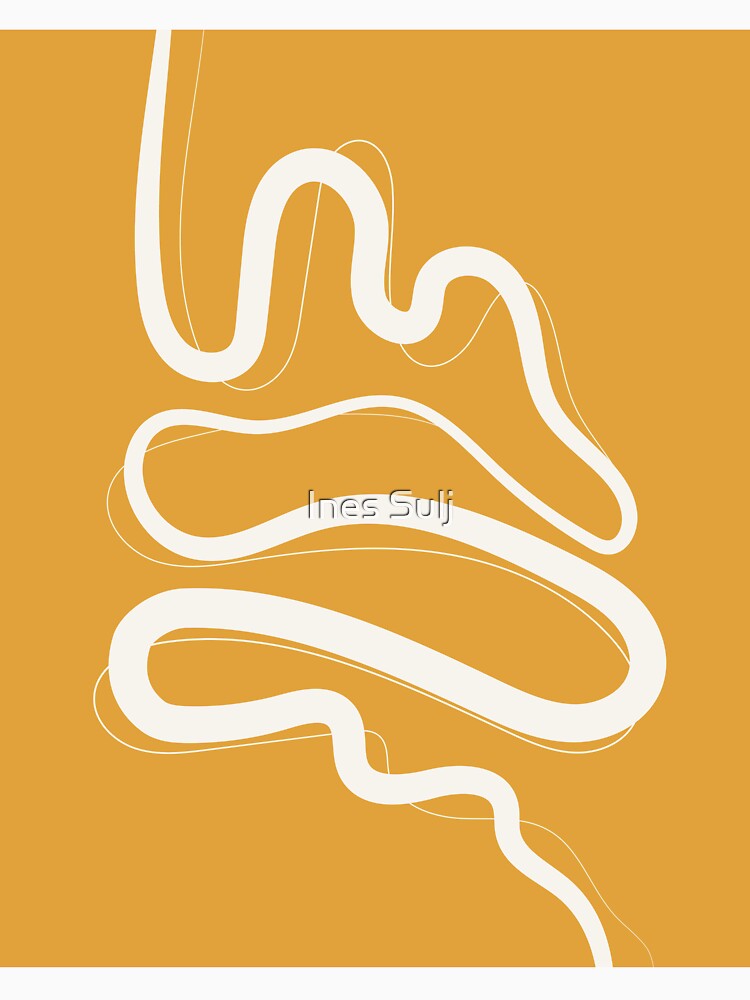 Minimalist Abstract Line Art 07-03 by PAPER MOON art & design