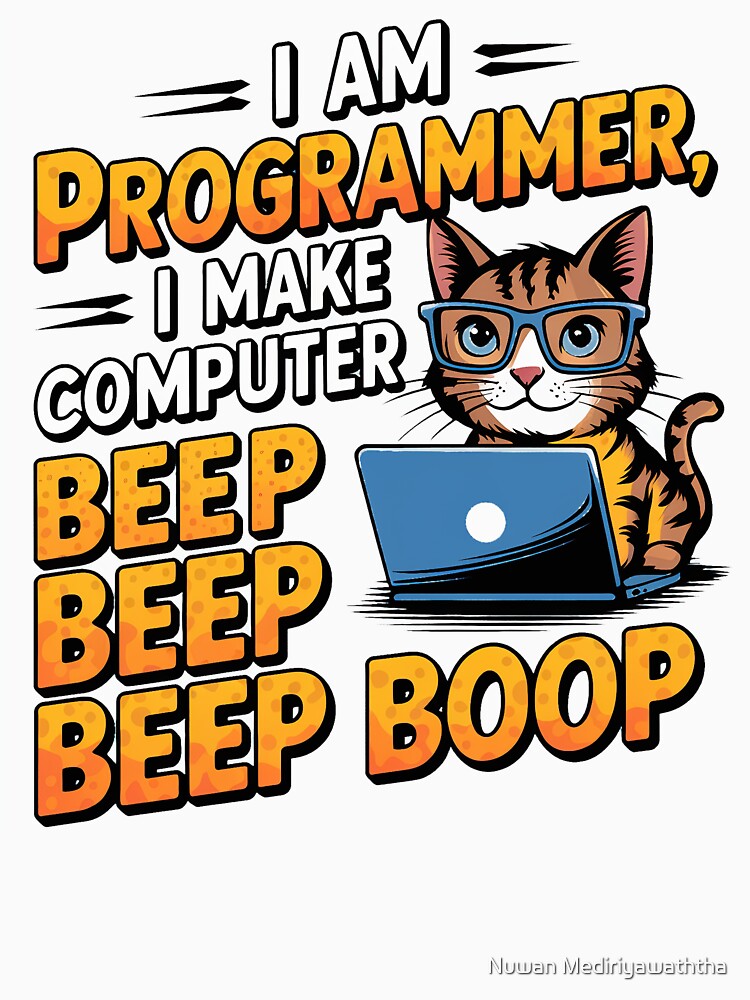 I Are Programmer Funny Coding Typography Design by StoreXlk