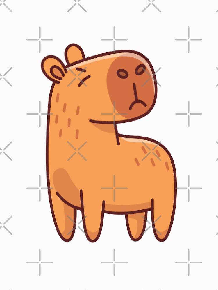 Cute Capybara Loves by Moad Fahim