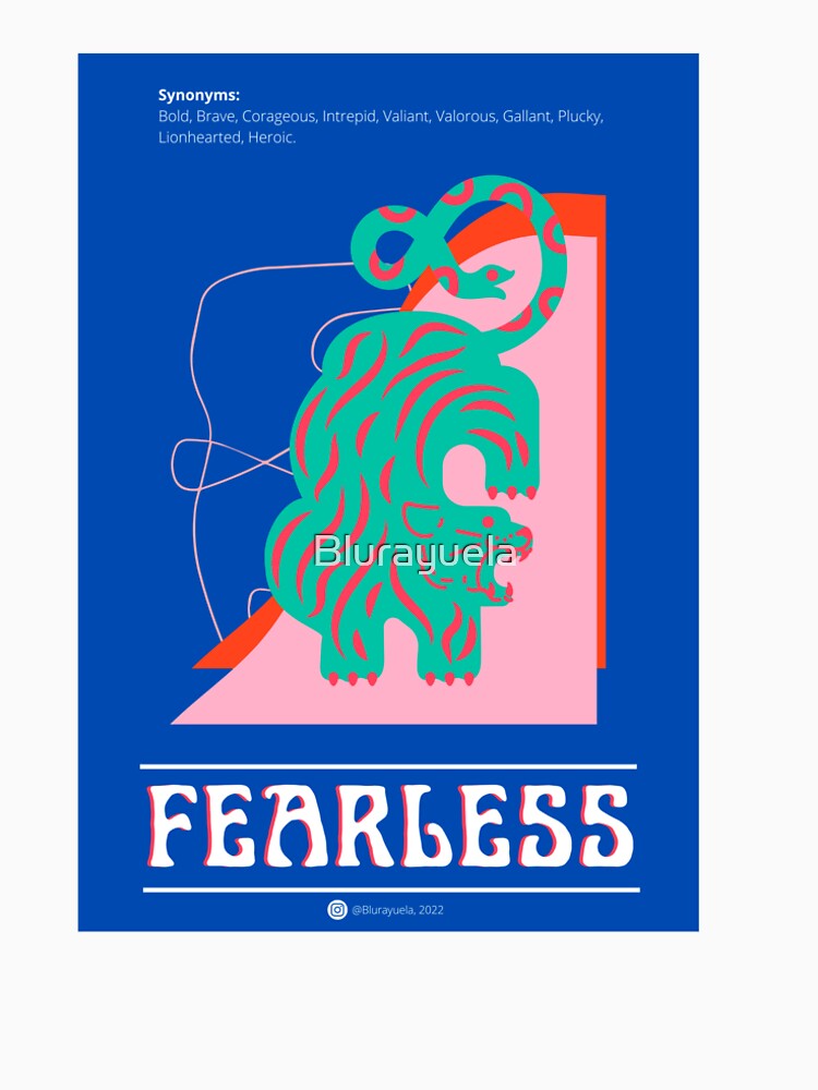 Fearless like a blue tiger by Blurayuela