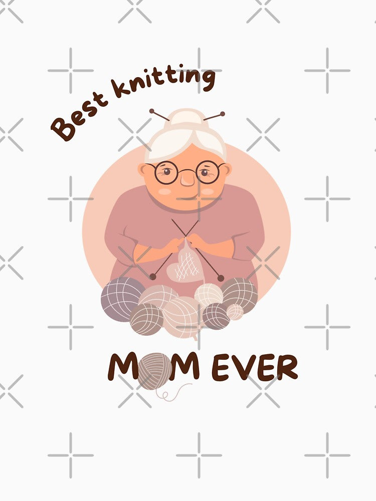 Best Knitting Mom Ever, Gifts for Knitters, by Purrrfect Boss