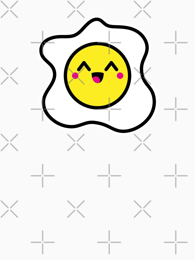Cute Kawaii Fried Egg - Egg-citing! by KawaiiStickers-
