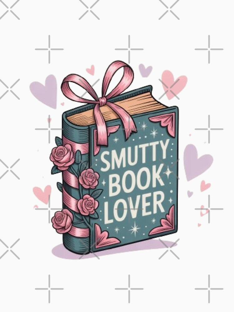 Smutty Book Lover – Cute Floral Book Design for Romance Readers & BookTok Fans by GemBob Creations