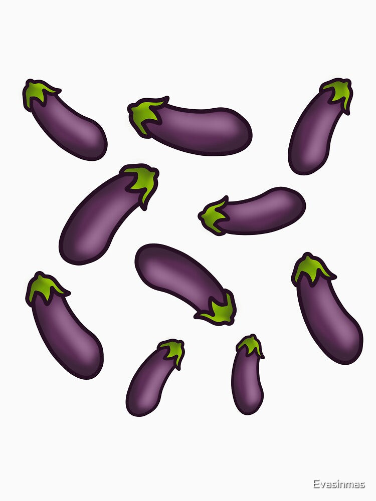 cute eggplant by Evasinmas